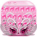 APK Luxurious Diamond Lover Swan Keyboard