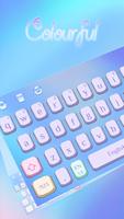 Fresh Colorful Keyboard poster