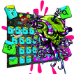 Skull Graffiti Keyboard