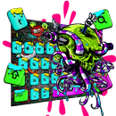 Skull Graffiti Keyboard APK