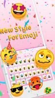 Nouveau style Emoji Keyboard Affiche