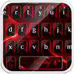 Stylish Black Red Keyboard