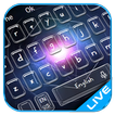 Live Star Black Hole Galaxy Keyboard Theme