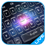Live Star Black Hole Galaxy Keyboard Theme icon