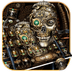 Steampunk Skull Keyboard