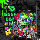 Street Skull Graffiti Keyboard-APK