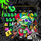 Street Skull Graffiti Keyboard アイコン