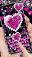 Pink Diamond Heart keyboard スクリーンショット 1