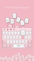Pink Blocks Keyboard Theme Ekran Görüntüsü 1