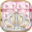 Pink Blue Crown Keyboard APK