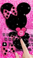 Cute Bowknot Keyboard Theme poster