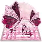 Pink Diamond Luxury Butterfly Keyboard-icoon