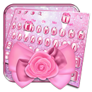 Pink Bow Keyboard Theme APK