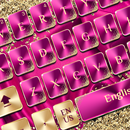 Pink Gold Luxury keyboard APK