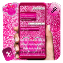 Roze glitter toetsenbord-APK