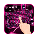 Clavier Flash Eclairage Rose APK