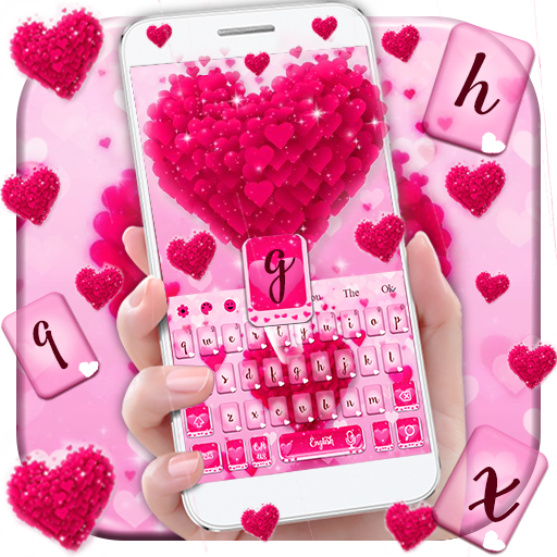 Love Heart Keyboard Theme