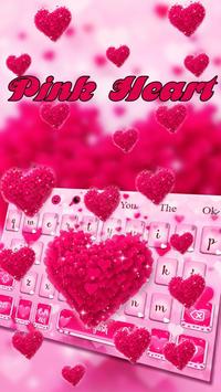 Love Heart Keyboard Theme poster