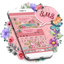 SMS Elegant Rose Keyboard APK