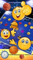 Playoff Basketball Gravity Keyboard Theme screenshot 2