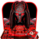 Predator Black Red Theme APK