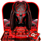 Predator Black Red Theme ikona