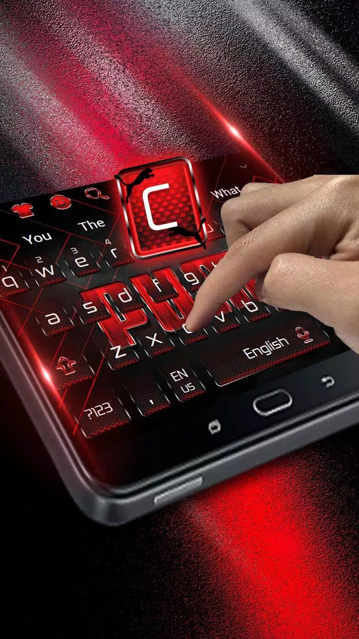 Black PUMA Keyboard APK Android
