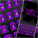 Purple Metal Keyboard
