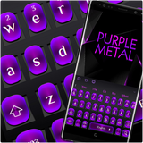 Purple Metal Keyboard icône