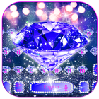 Purple Diamond Keyboard ikona