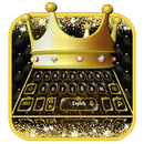 APK 3D Royal Golden Crown Keyboard Theme