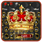 Royal Luxury Crown Keyboard Theme icône