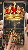 Royal Luxury Crown Keyboard Theme captura de pantalla 1