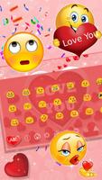 Romantic Heart Keyboard Theme screenshot 2