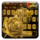 Gold Rose Keyboard APK