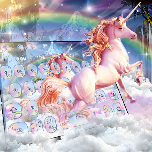 Rainbow Unicorn Keyboard