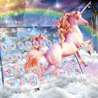 Rainbow Unicorn Keyboard icon