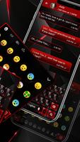 Red Black Glass Keyboard syot layar 2