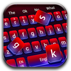 Red Blue Gradient Keyboard icon