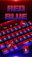 Keyboard Gradien Merah Biru screenshot 1