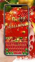 Red Christmas Keyboard โปสเตอร์