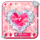 Rose Diamond Heart Keyboard-APK