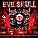 Red Evil Skull Keyboard APK