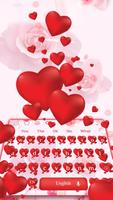 Red Heart Keyboard screenshot 1