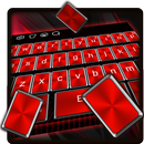 Teclado negro al rojo vivo APK