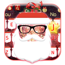 Étoile Rouge Clavier Père Noël APK