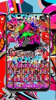 Reggae Graffiti Keyboard Plakat
