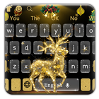 Altın Ren Geyiği Elf Klavye simgesi