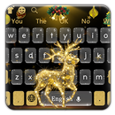 Golden Reindeer Elf Keyboard APK