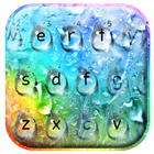 Color Water Drops Keyboard icon